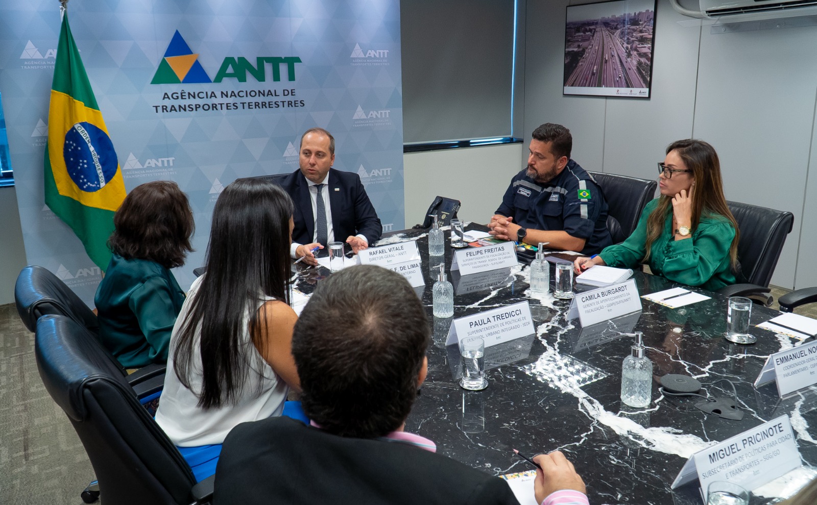 Governo de Goiás e ANTT estabelecem Grupo de Trabalho para aprimorar a gestão do transporte no Entorno