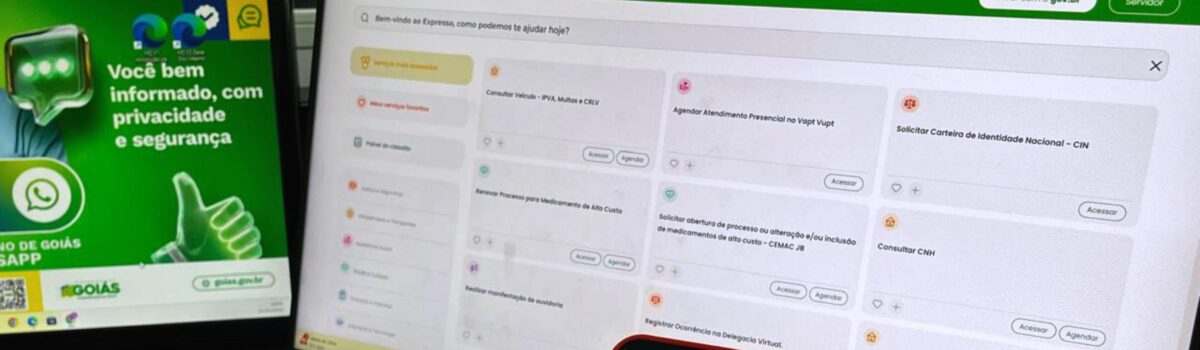 Governo de Goiás vence duas categorias do Prêmio Conexão Inova com Expresso Goiás e ferramenta de IA da Saúde