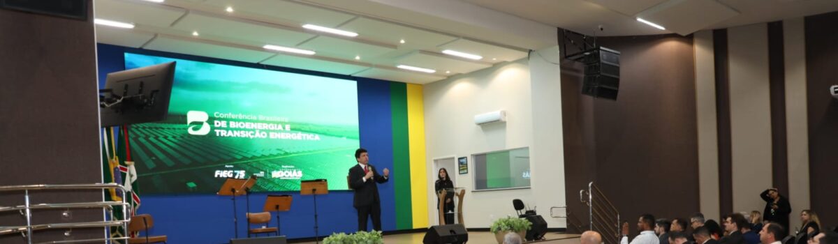 Conferência reforça protagonismo de Goiás na busca de soluções sustentáveis para transição energética