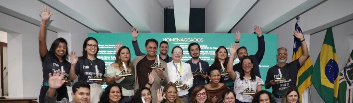 Secretaria-Geral de Governo premia órgãos estaduais por excelência em governança e gestão pública