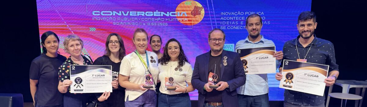 SGG recebe três premiações no Prêmio Conexão Inova com a plataforma Goiás.IA e o Laboratório de Inovação