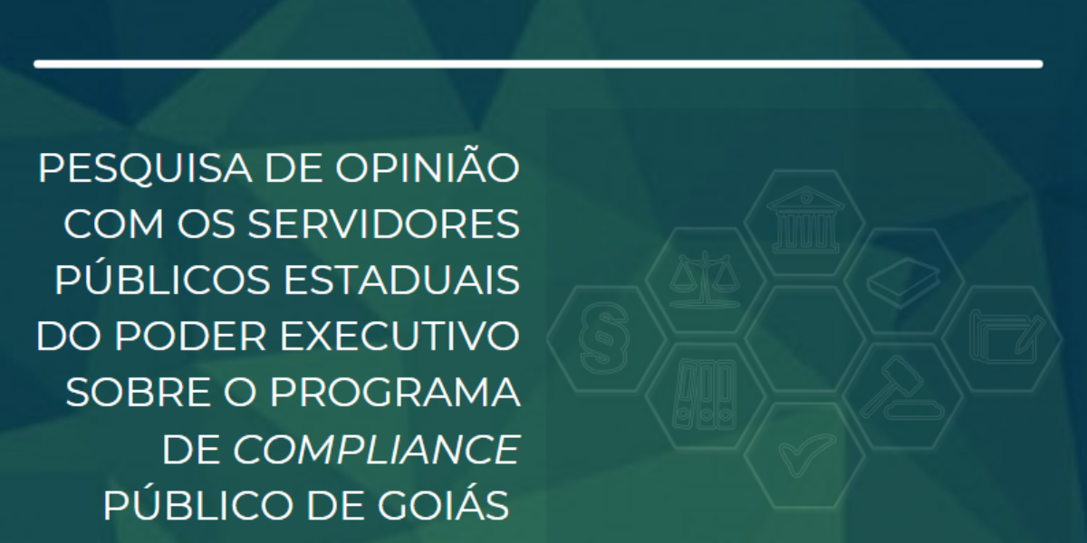IMB publica Relatório de Pesquisa de Opinião com os Servidores Públicos Estaduais do Poder Executivo sobre o Programa de Compliance Público de Goiás
