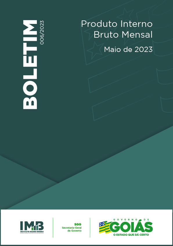 Boletim: Produto Interno Bruto Mensal – Maio de 2023