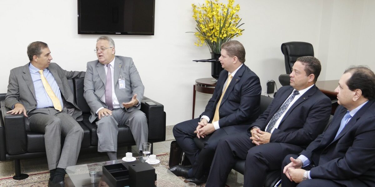 Vice-governador recebe novo superintendente do BB em Goiás