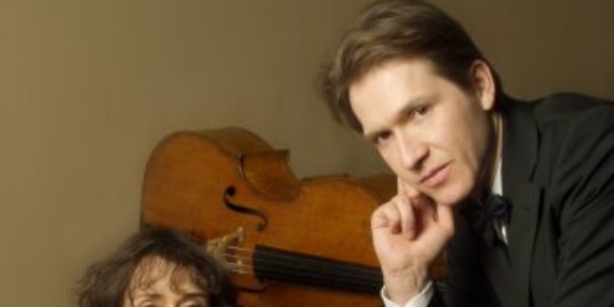 Dueto alemão de piano e violoncelo faz concerto no Basileu França