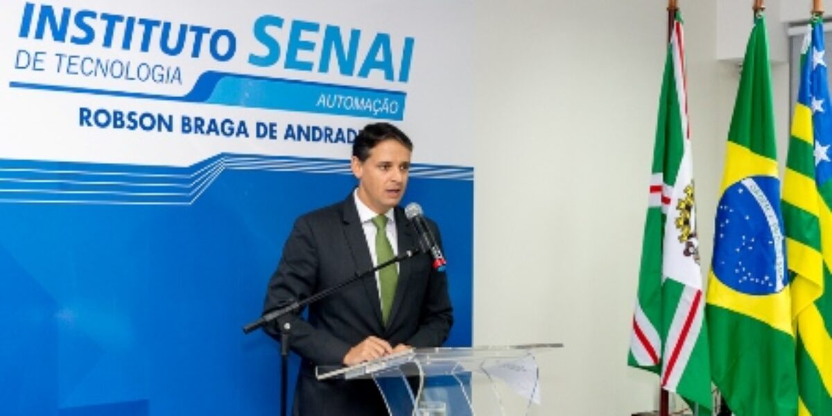 Thiago Peixoto inaugura novo instituto de tecnologia do Senai