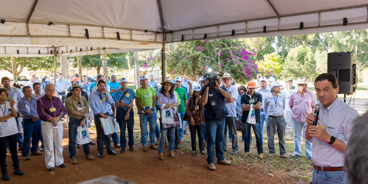 Dia de Campo da Emater apresenta novidades na fruticultura a produtores rurais