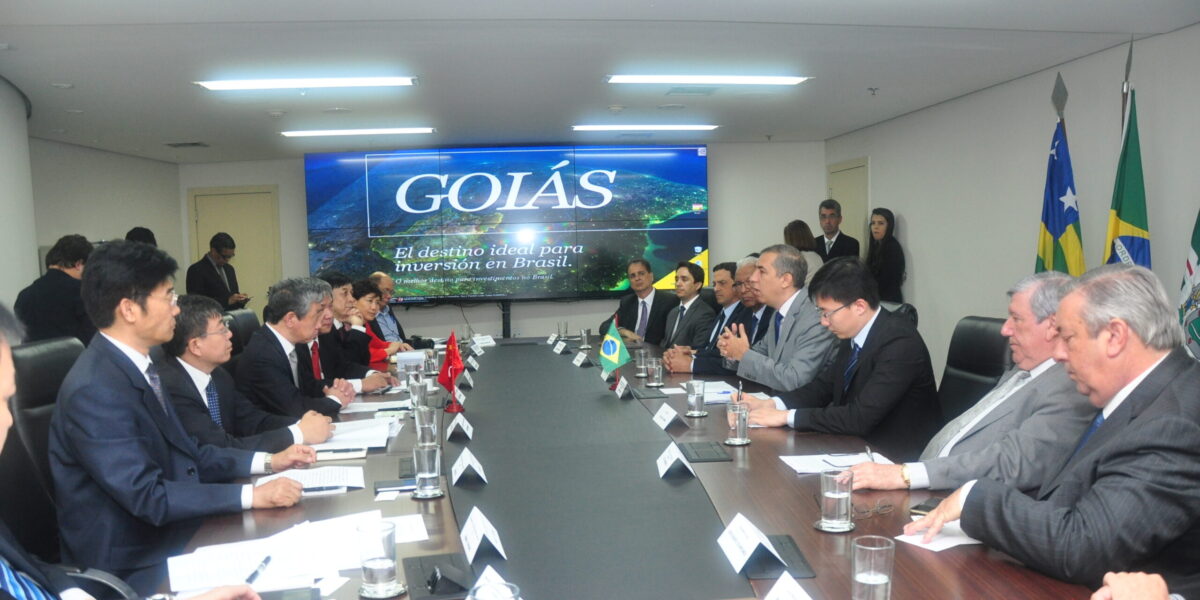 Missão de Hebei, na China, visita Goiás