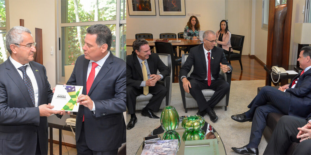 Encontros com embaixadores aproximam Goiás com Israel e Azerbaijão