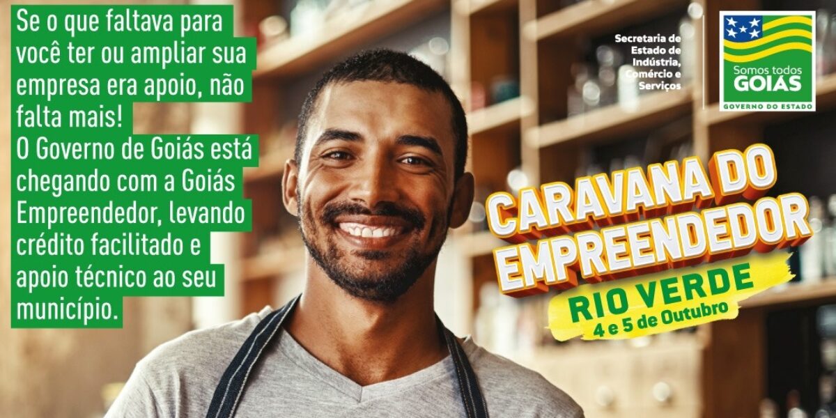 Segunda edição da Caravana do Empreendedor na cidade de Rio Verde