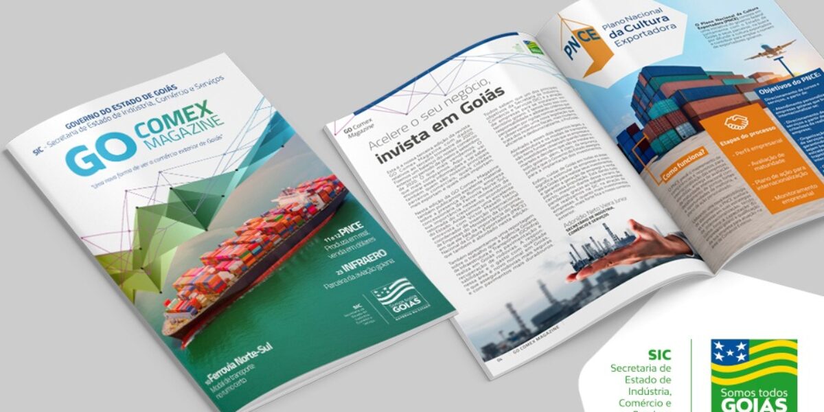GO Comex Magazine traz balanço do comércio exterior em Goiás de janeiro a setembro de 2020