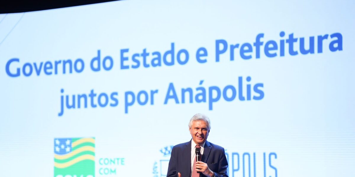 Caiado destaca parceria em prol do desenvolvimento de Anápolis