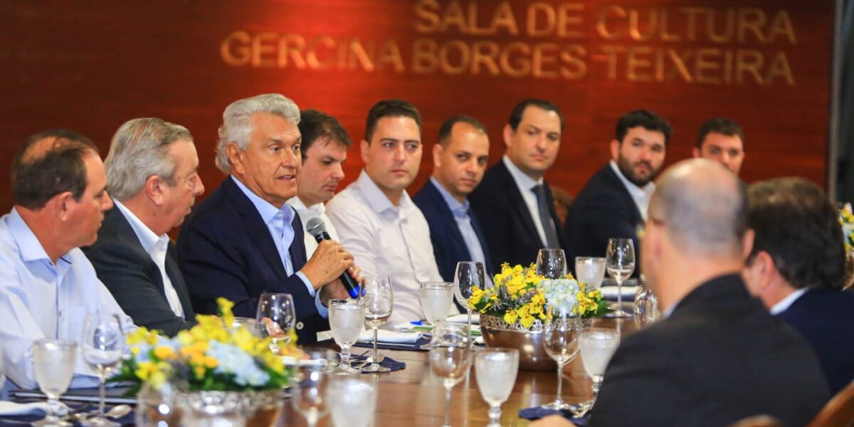 Governador Ronaldo Caiado anuncia três primeiras obras com recursos do Fundeinfra