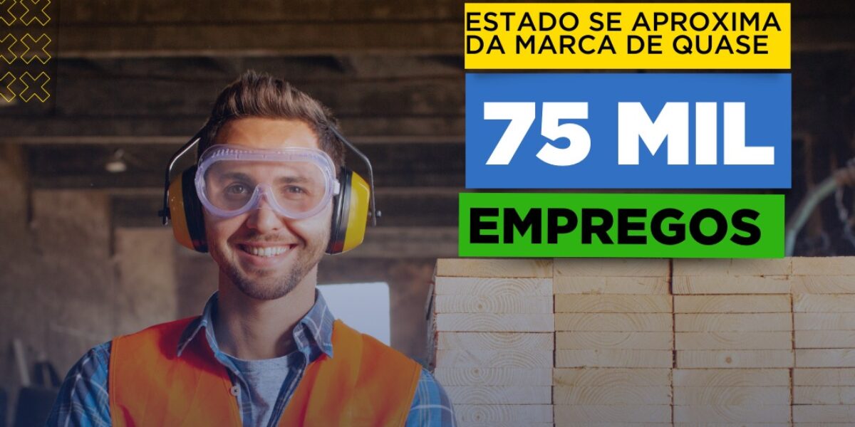 Caged: Com dados de outubro, Goiás se aproxima da marca de quase 75 mil empregos gerados ao longo de 2023