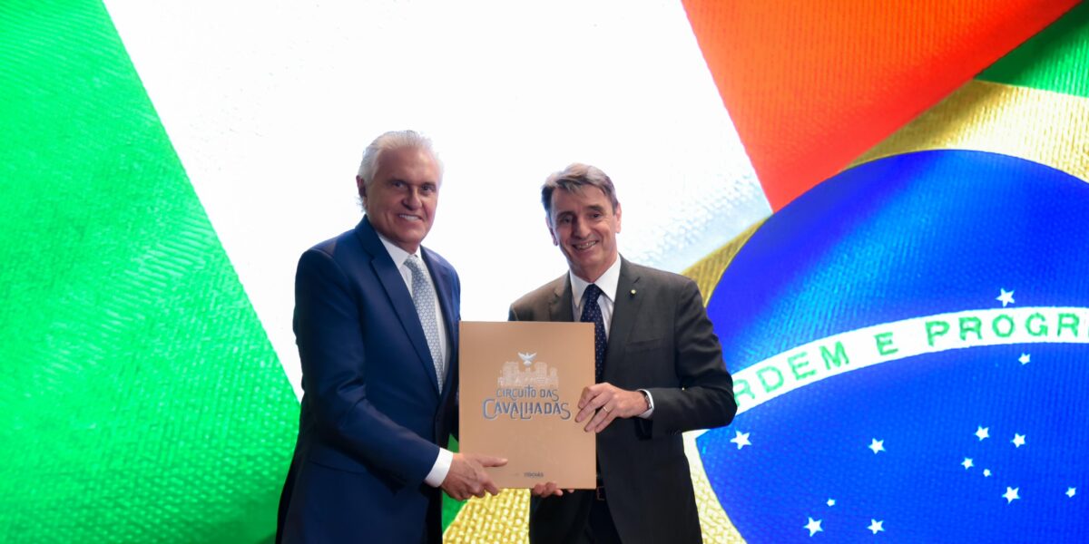 Caiado apresenta potencialidades de Goiás em encontro com embaixador da Itália