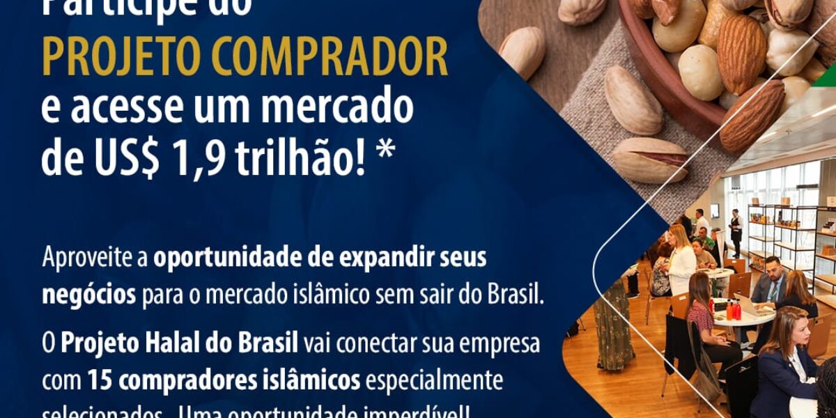 Abertas inscrições para rodada de negócios com mercado islâmico