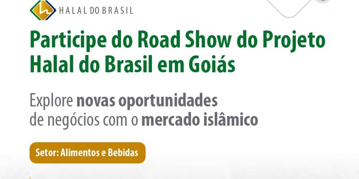 SIC é parceira de evento do Projeto Halal do Brasil, em Goiânia