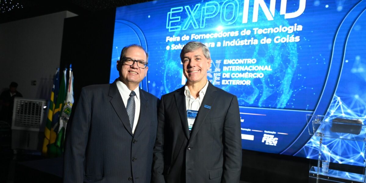 SIC participa da abertura da Feira de Fornecedores de Tecnologia e Soluções para a Indústria de Goiás