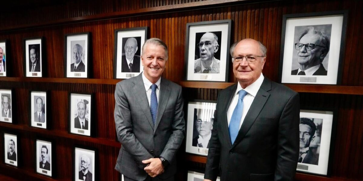 Titular da SIC se reúne com o vice-presidente da república, Geraldo Alckmin