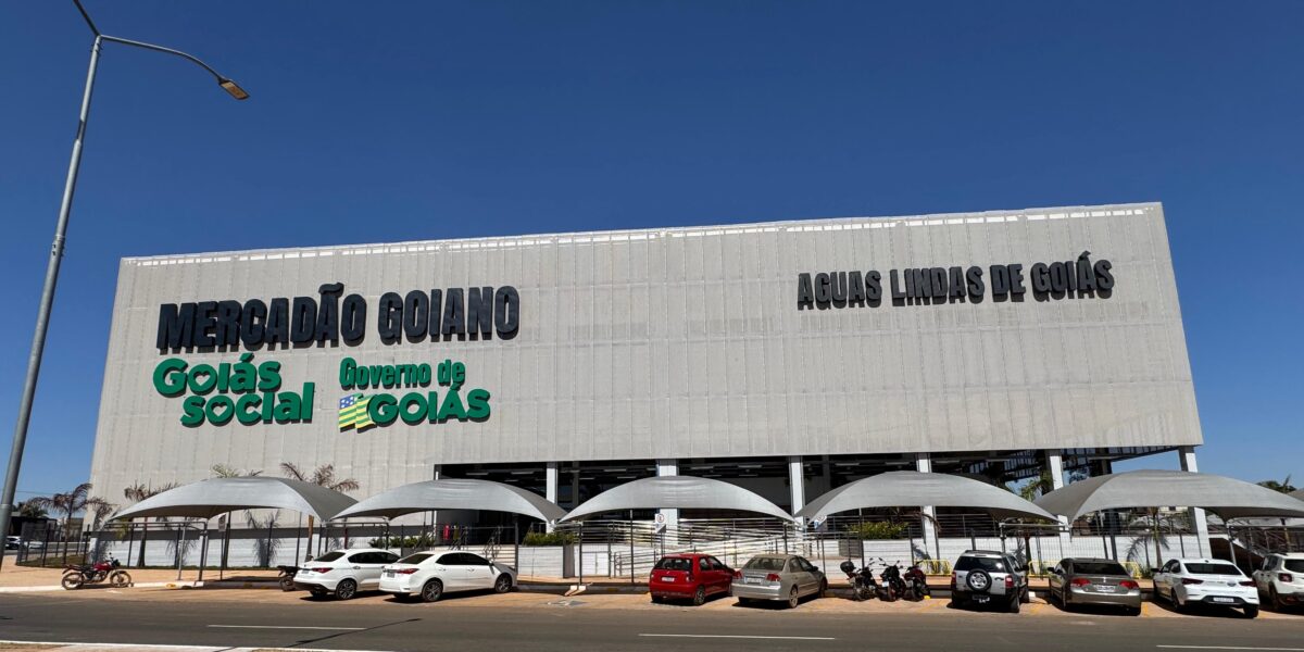 Governo de Goiás inaugura o primeiro Mercadão Goiano, em Águas Lindas de Goiás