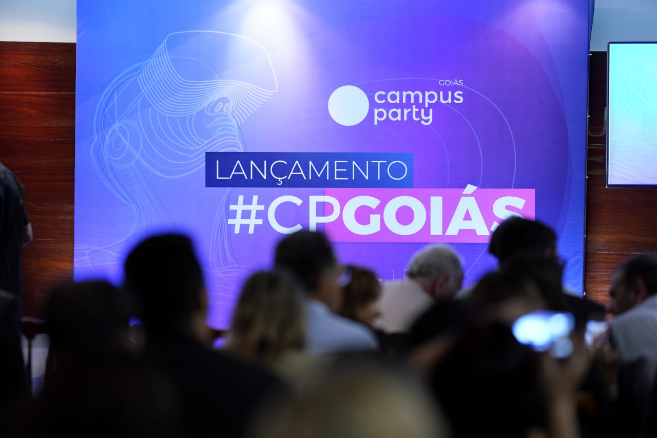 “Vocês terão total apoio, vão se sentir em casa”, diz Caiado ao lançar Campus Party Goiás