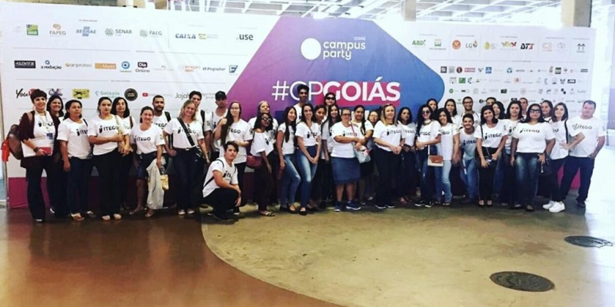 Quase 2 mil alunos dos Itegos e Cotecs de Goiás estiveram presentes na Campus Party Goiás