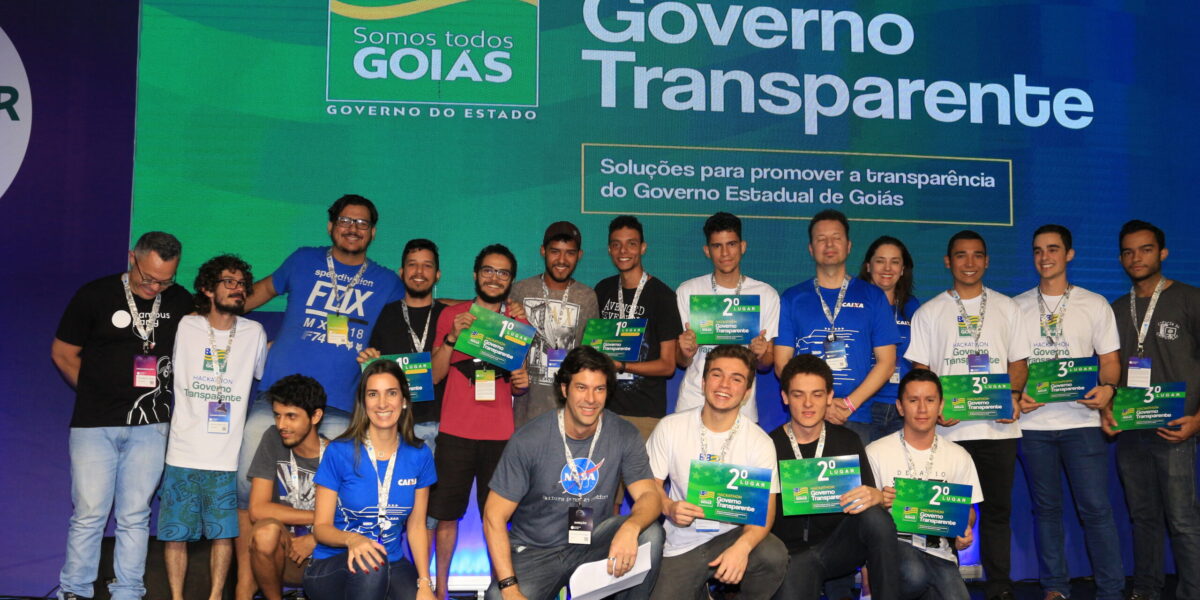 Equipe goiana vence desafio do Hackathon proposta pelo Governo de Goiás