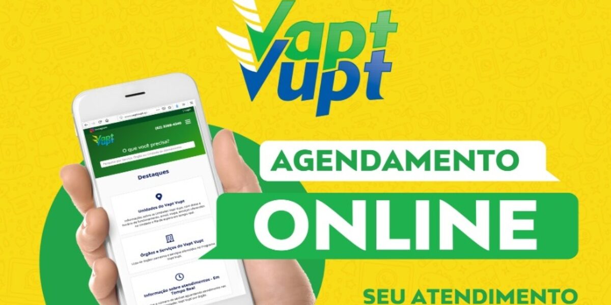 Governo de Goiás beneficia mais 10 cidades com agendamento online do Vapt Vupt