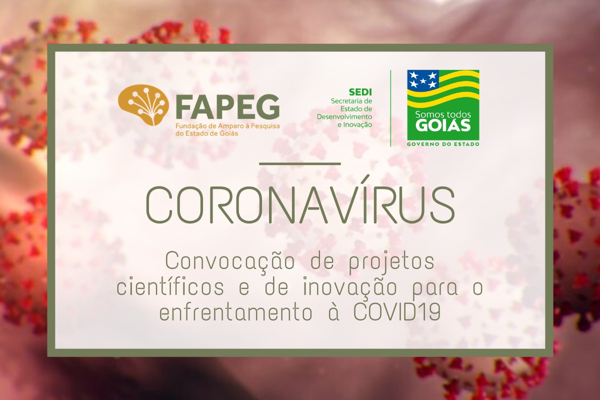 Governo de Goiás busca projetos científicos e de inovação para enfrentamento à covid-19