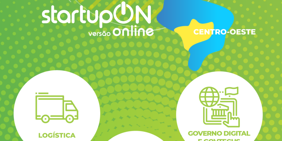 Em parceria com a Abstartups, Sedi participará do StartupON Centro-Oeste