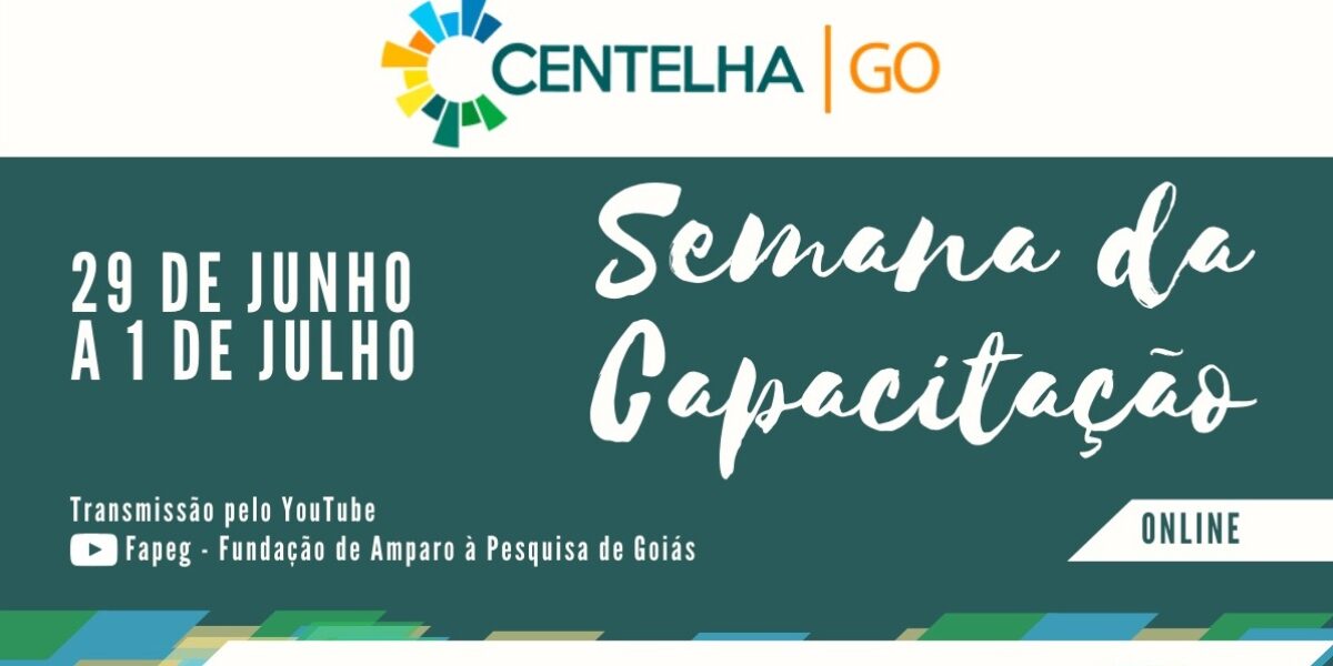 Governo de Goiás promove lives para capacitar selecionados no Programa Centelha