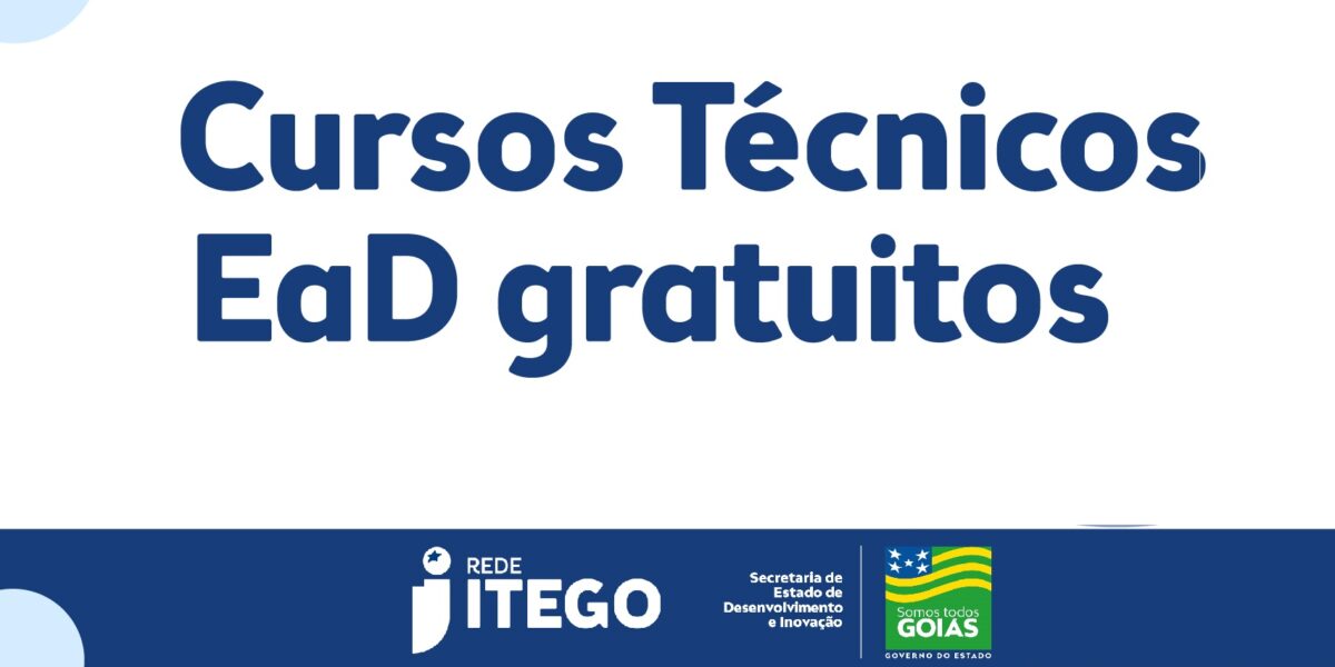 SEDI oferece vagas para Cursos Técnicos EaD gratuitos