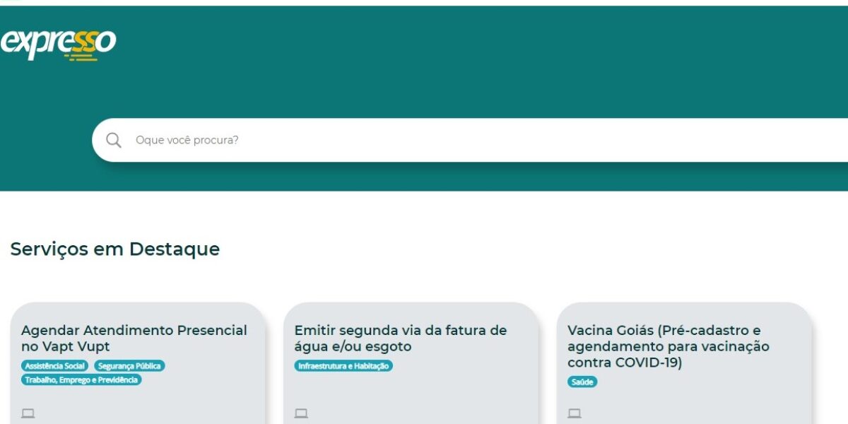 Mais quatro serviços digitais são integrados à plataforma Goiás Digital