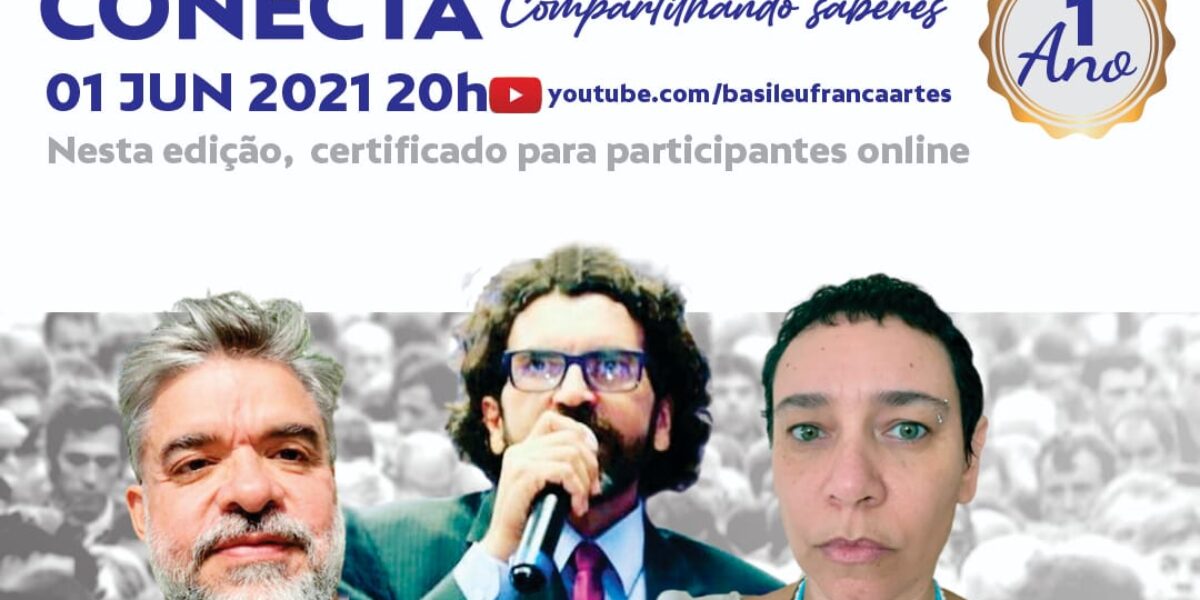 Basileu França realiza live “Educação, Cultura e Humanidades”