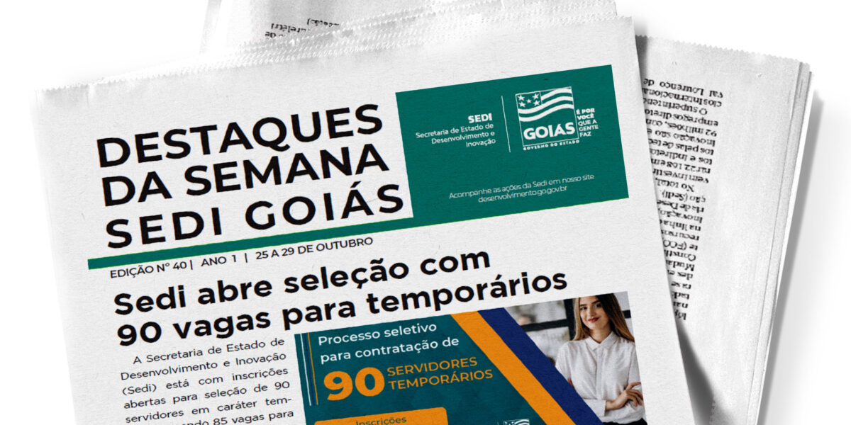 Edição 40 – de 25 a 29 de outubro