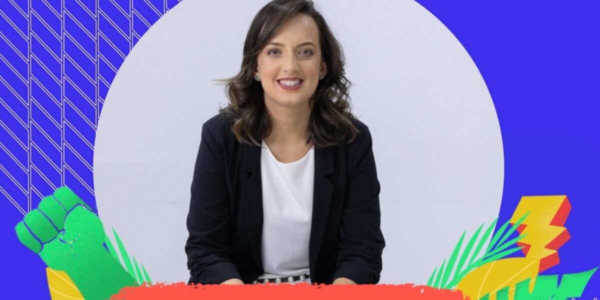 Embaixadora da Inovação representa Goiás no maior evento de startups da América Latina