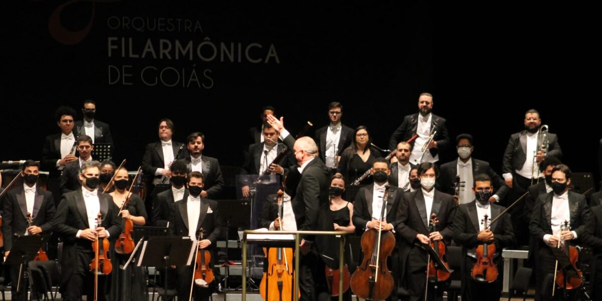 Álbum da Orquestra Filarmônica de Goiás entra no ranking dos mais ouvidos em plataforma musical de Clássicos na Europa