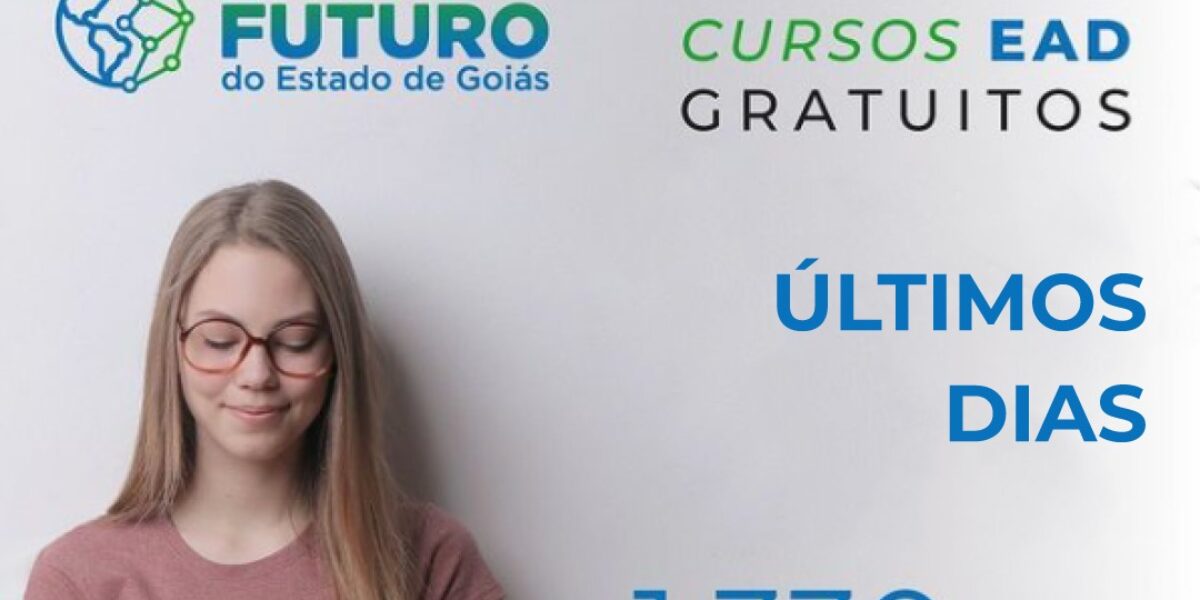 Inscrições para cursos gratuitos nas Escolas do Futuro de Goiás encerram neste domingo (6)