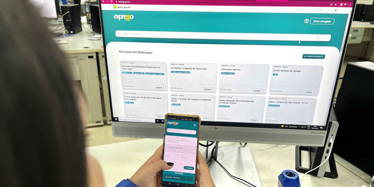 Programa Expresso completa um ano e contabiliza mais de 1,3 milhão de serviços realizados no formato digital