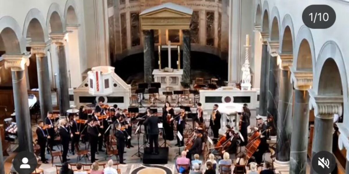 Orquestra Sinfônica Jovem de Goiás realiza segundo concerto na Alemanha, em Potsdam