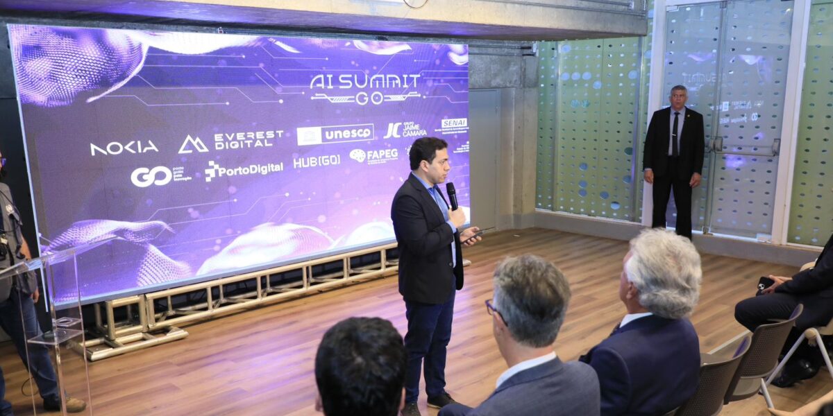 “Goiás será primeiro lugar no país em inteligência artificial”, afirma Caiado durante lançamento da AI Summit GO