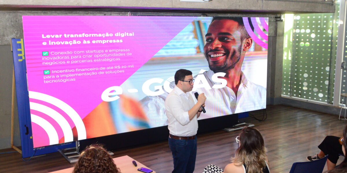 Empresas goianas podem se inscrever em programa de transformação digital do Governo de Goiás