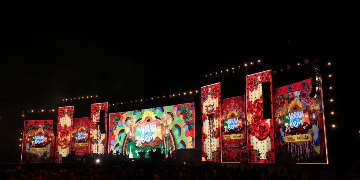 Arraiá do Bem leva mais de 100 mil pessoas ao Estádio Serra Dourada