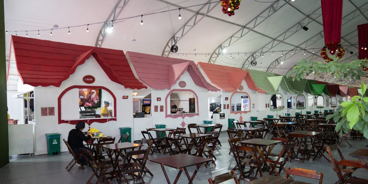 OVG abre inscrições para uso de quiosques na Vila Gastronômica do Natal do Bem 2025