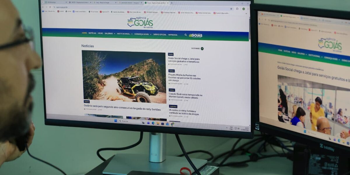 Governo de Goiás lança novo portal oficial de notícias do Estado