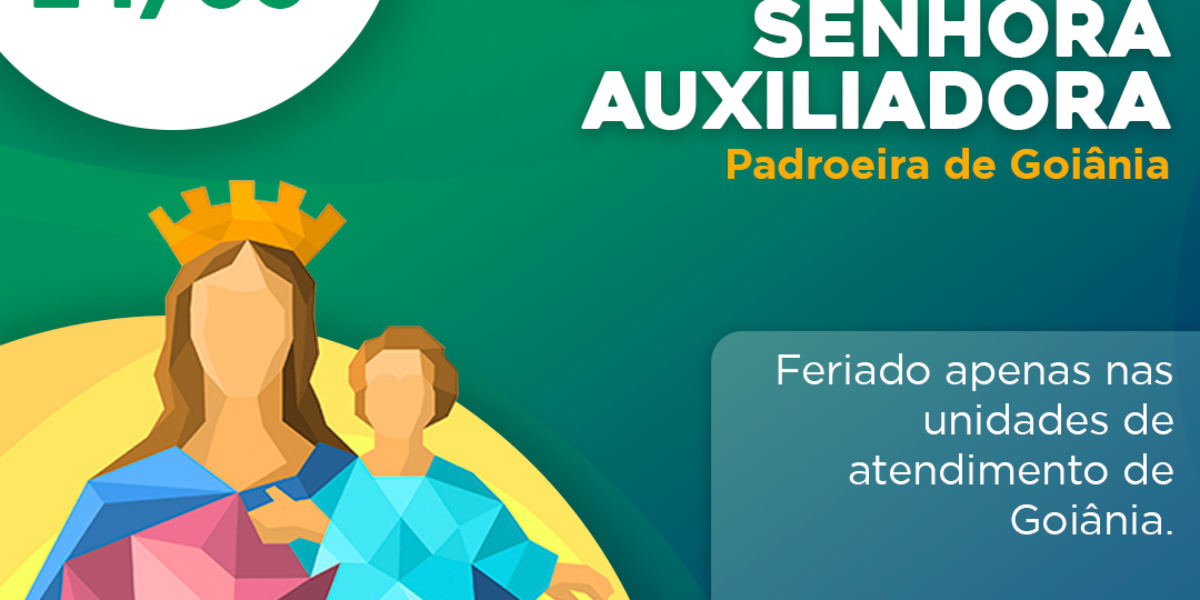 24/05 – Dia de Nossa Senhora Auxiliadora