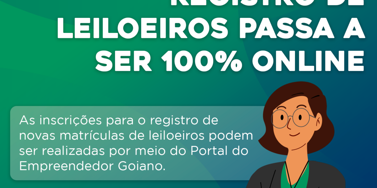 19/03 – Registro de leiloeiros passa a ser 100% online