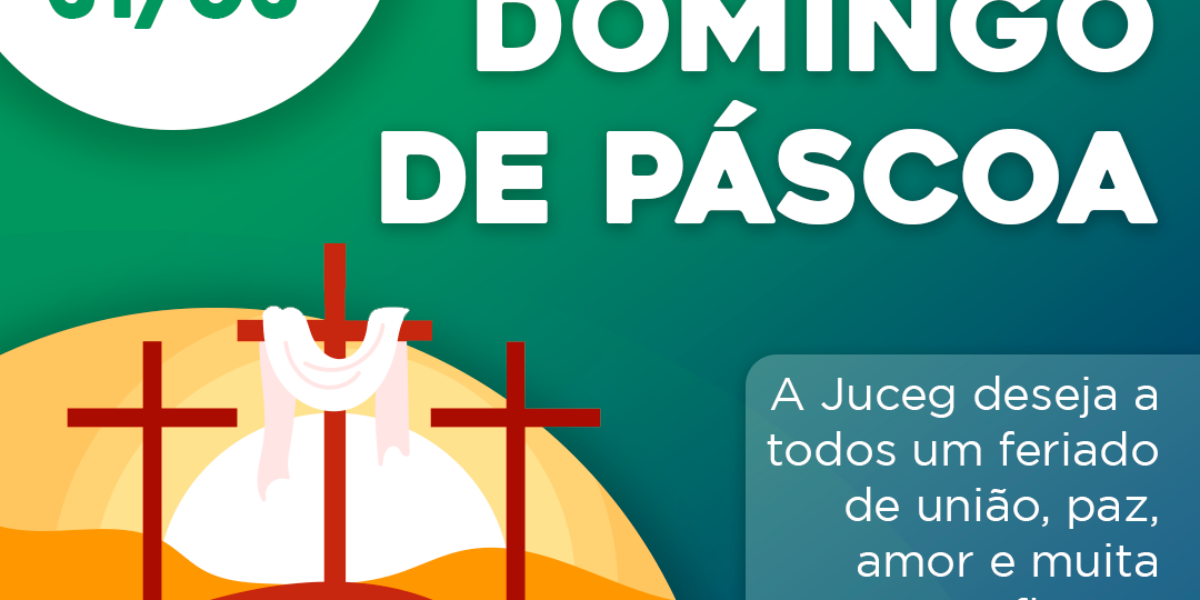 31/03 – Domingo de Páscoa!