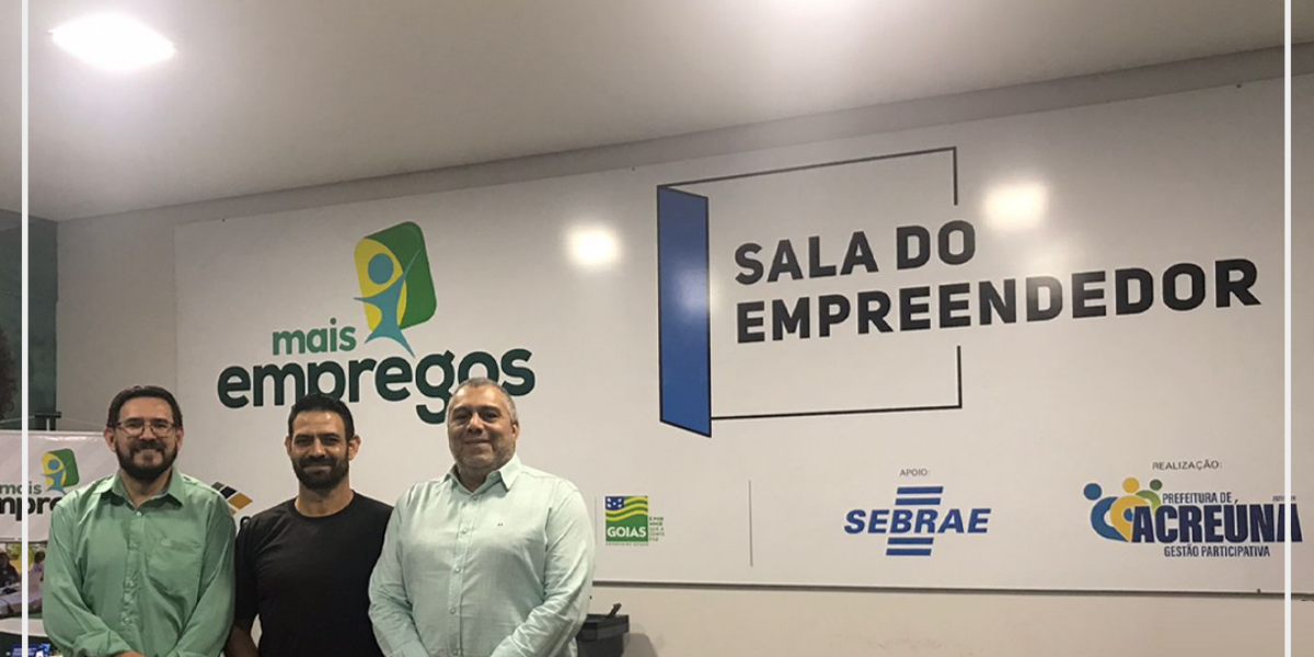 Diretoria da RedeSim discute projeto de integração em Acreúna