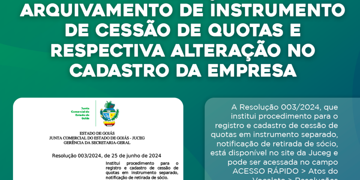 Atenção para a Resolução 003/2024